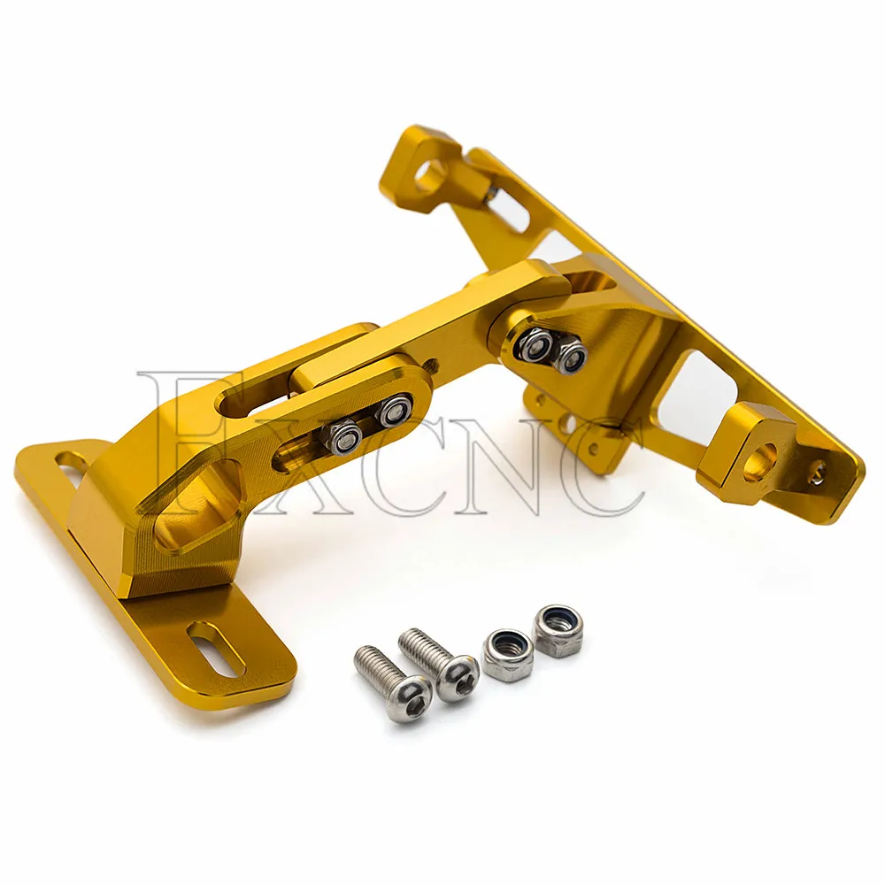 

Universal Motorcycle License Plate Holder Motorbike Eliminator Plate Holder Frame For Honda For Suzuki For Kawasaki
