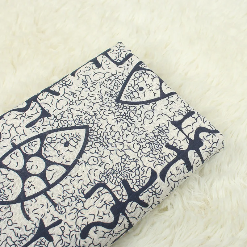 

50*140cm ancient chaCotton Sewing Fabric DIY Handmade Material Patchwork