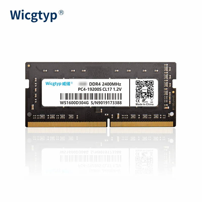 Wicgtyp DDR4 16GB 2400Mhz Ram память 260pin для ноутбука с высокой производительностью высокая