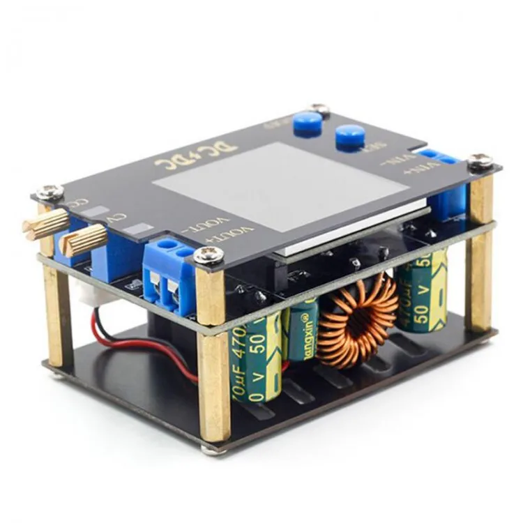 

0.5-30V 4A 35W DC-DC Buck-Boost Converter Adjustable CC CV Step Up Down Power Supply Module
