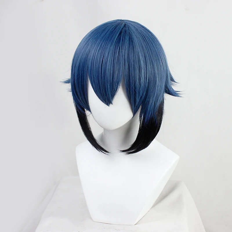 Аниме BNA совершенно новое животное Michiru синий черный микс короткие Kagemori косплей