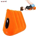 Надувная подушка для секса, треугольная, с ручкой, для женщин, глубокое проникновение, секс-игрушки для пары