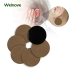 6 шт.пакет травяной экстракт, пластырь для ушей в ушах, защита от боли в ушах, защита от потери слуха, медицинский пластырь, уход за здоровьем ушей