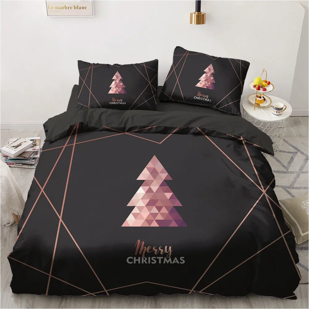 

3D Bedding Sets Duvet Quilt Cover Set Comforter Bed Linens Pillowcase King Queen Full 265x230cm Geometric Baroque Custom Design