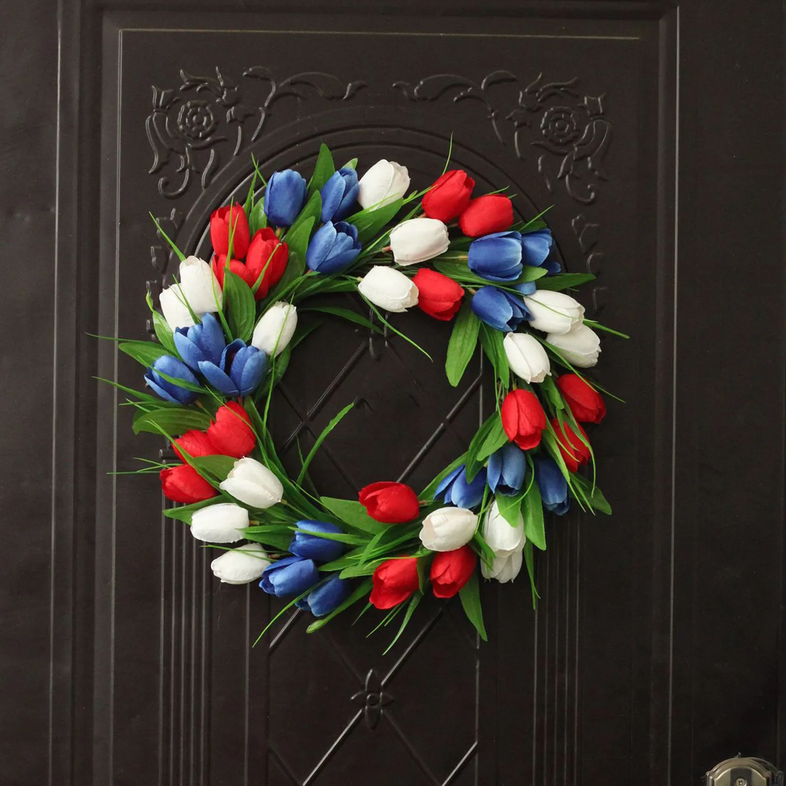 

Artificial Garland Real Touch Tulips Wedding Bouquets Flowers Fake Silk Cloth Tulips For Wedding Decoration Home Garden