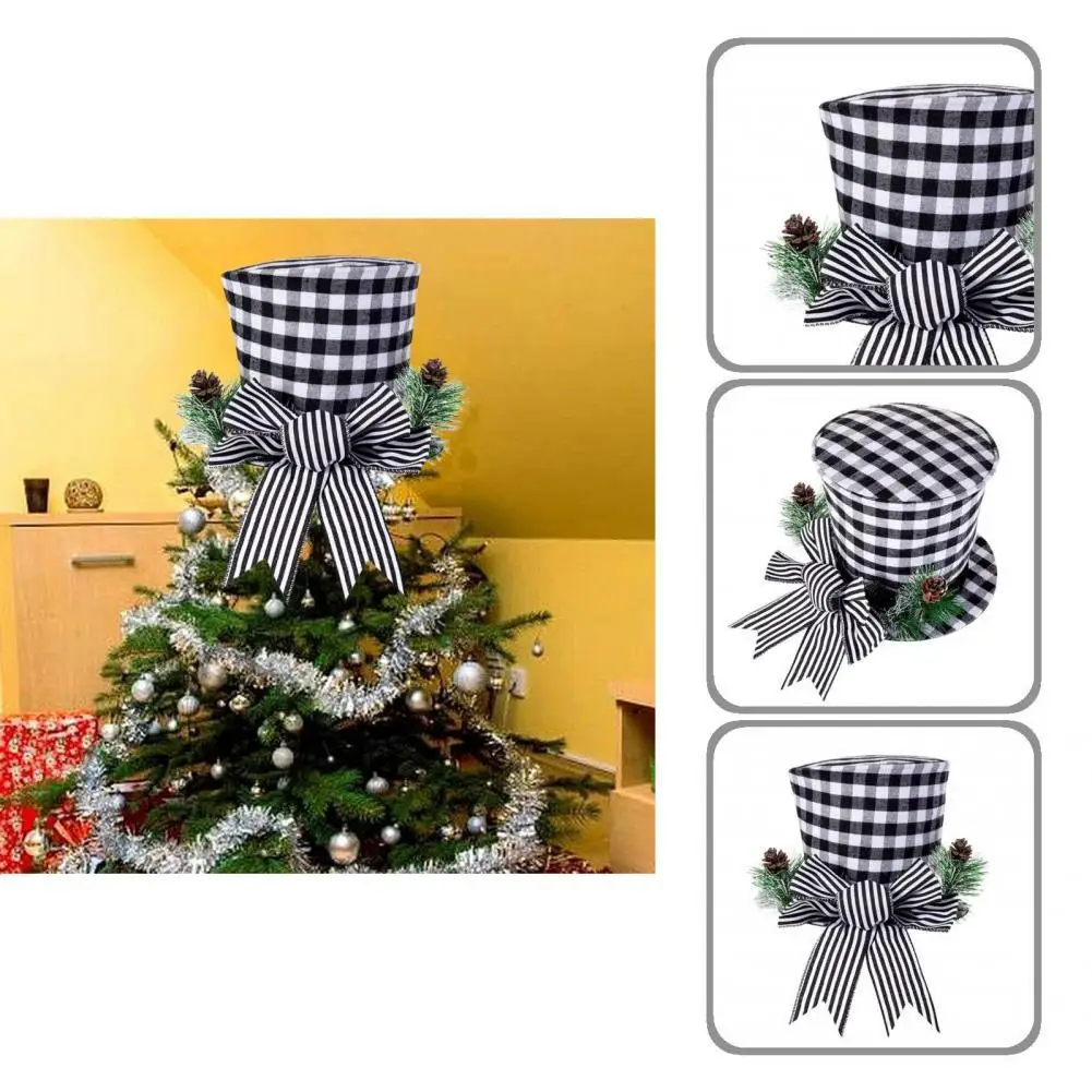 

Декоративная шляпа Topper для деревьев, Рождественская декоративная шляпа Topper, декоративная шляпа Topper, полезное украшение для шляпы