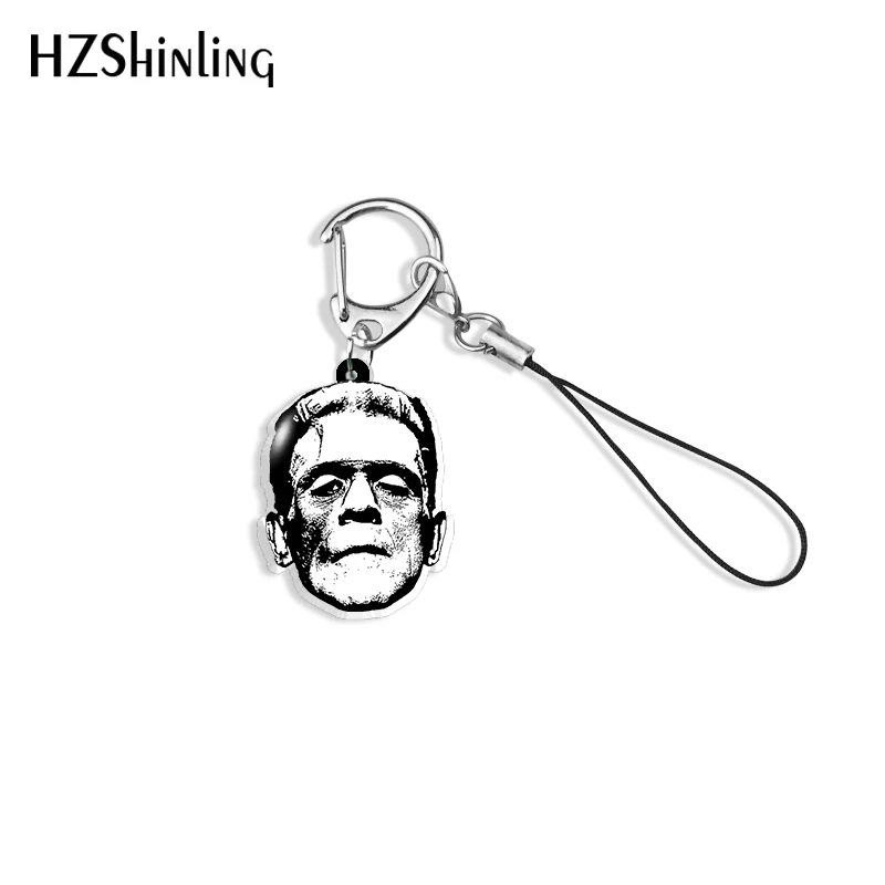 Новинка 2020 милый брелок Frankenstein Хэллоуин акриловый ручной работы аксессуары для