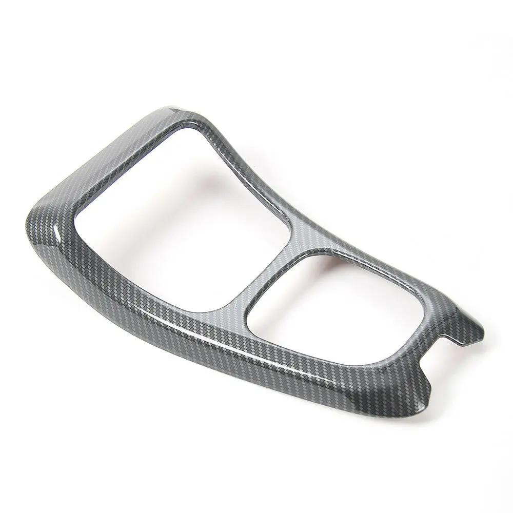 Панель переключения передач для салона автомобиля из углеродного волокна рамка