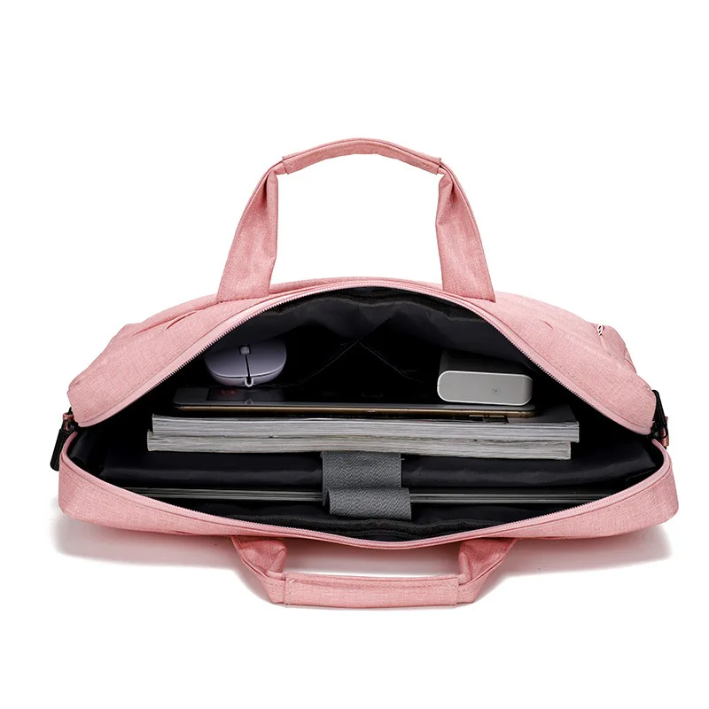 

Laptop Bag Large Capacity Laptop Bag Single Shoulder Bag Briefcase Office Bag Leather Laptop Bag Side Bag for Men