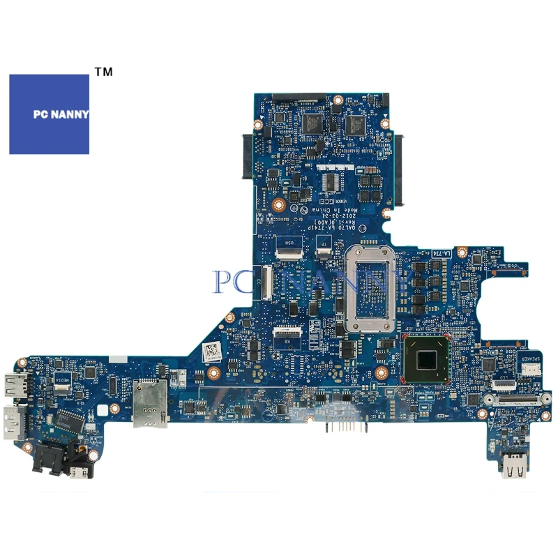Подлинная материнская плата для ноутбука DELL LATITUDE E6430S I3 3130M DDR3 HD 4000 LA-7741P 0JMVDX -