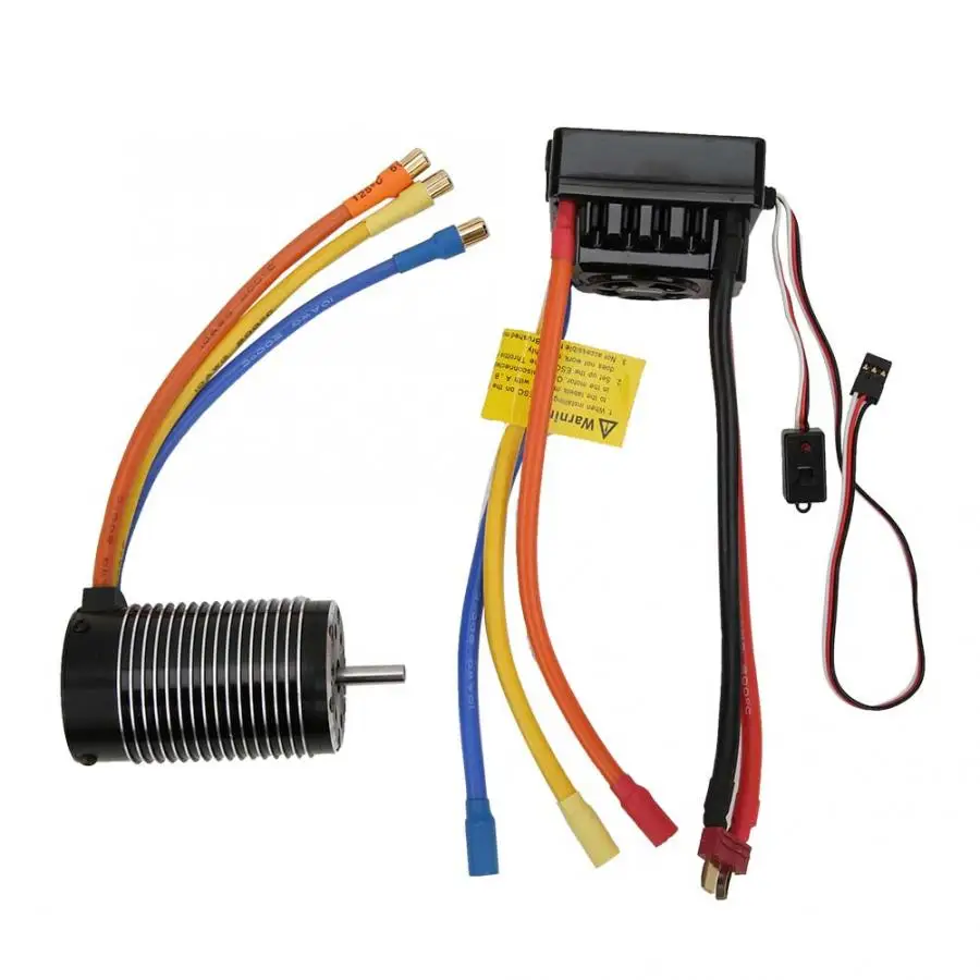 Бесщеточный двигатель 4068 2250KV + 150A ESC металлический комплект 6 5 мм/0 26 дюйма