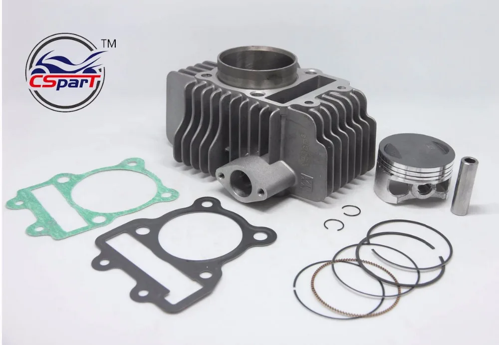 

Комплект цилиндров YinXiang ZongShen 160CC 1P60FMK, запчасти для питбайка-внедорожника, 60 мм, 13 мм, 75 мм