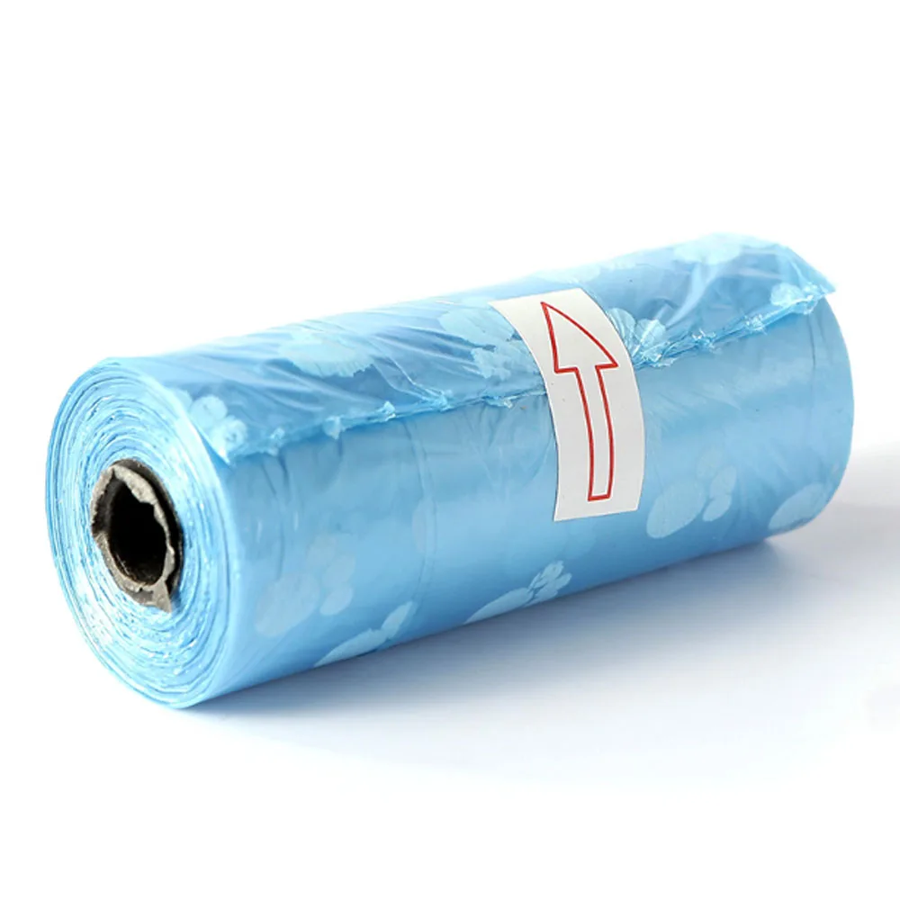 10 рулонов/150 шт. мешок корма для собак Диспенсер товары домашних животных моющие