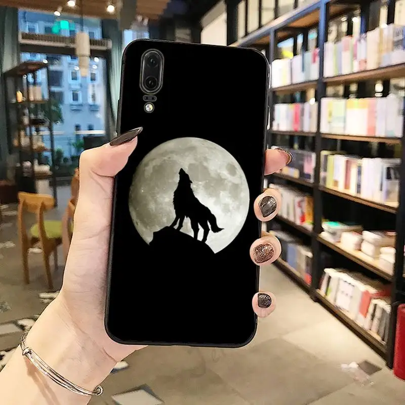 

howling wolf pictures Animal art Phone Case For Huawei honor Mate P 10 20 30 40 Pro 10i 9 10 20 8 x Lite