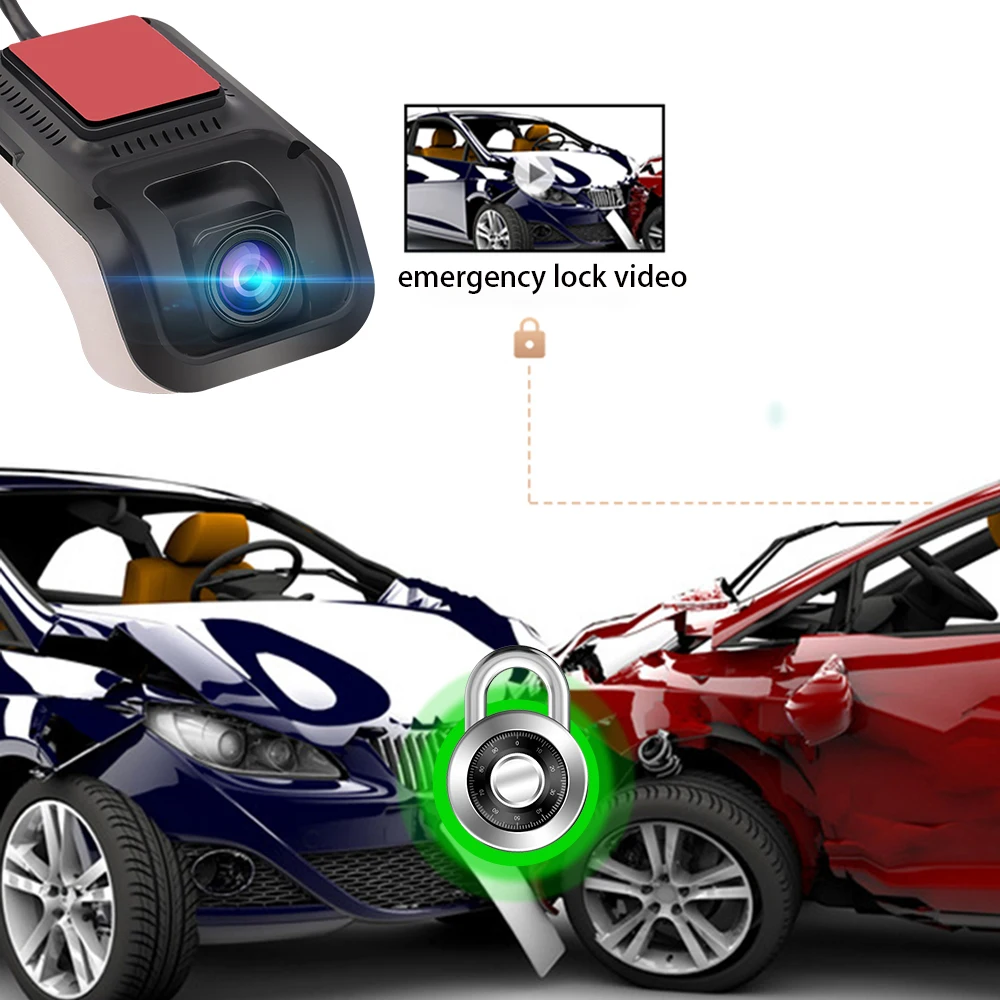 Eunavi USB ADAS wifi Автомобильный видеорегистратор full HD 1080P для автомобиля DVD Android плеер
