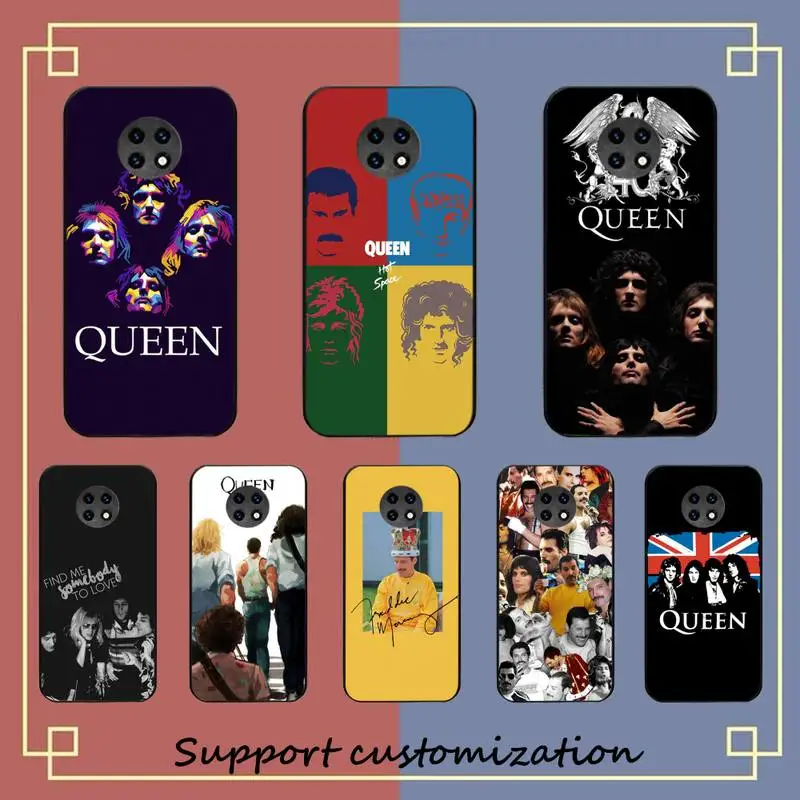 

Freddie Mercury Queen band Phone Case For Xiaomi Redmi Note8A 7 5 Note8pro 8T 9Pro TPU Coque for note6pro Funda Capa