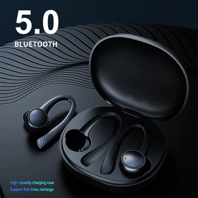 T7 Pro TWS 5,0 беспроводные Bluetooth наушники HiFi стерео беспроводные наушники Спортивная гарнитура с зарядным устройством для всех смартфонов