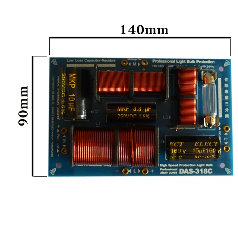 Высокочастотный динамик HIFIDIY DAS-318C 3 Way (динамик + Средний бас) HiFi Professional speaker s audio