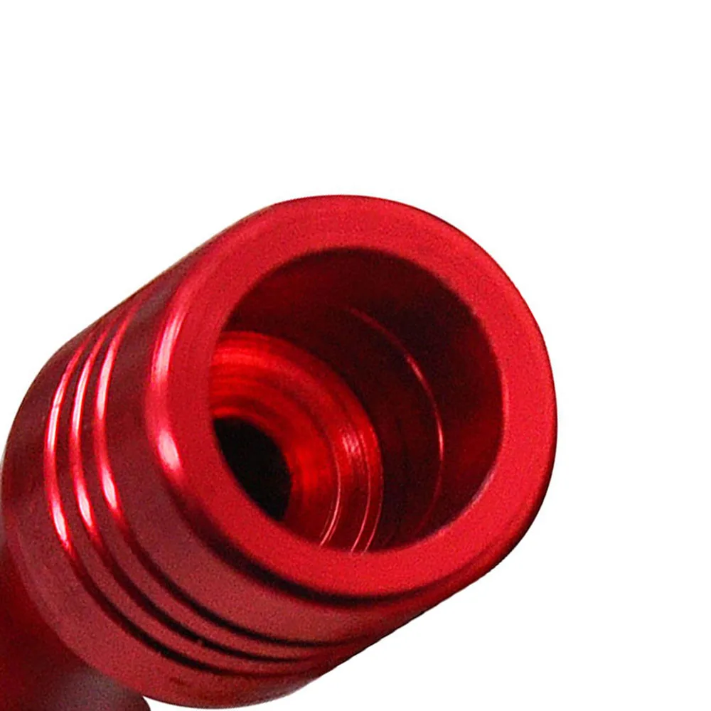 Алюминиевая одна летучая мышь трубка для курения трав 40 мм металлическая сигарет