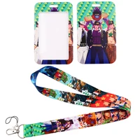 lx795 anime key lanyard neckband phone rope for pendant usb id card badge holder neck strap lariat lanyard teens kids hot gift