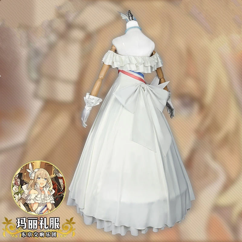 Fate Grand Order Orchestra Marie Antoinette маскарадный костюм для девочек великолепная нарядная