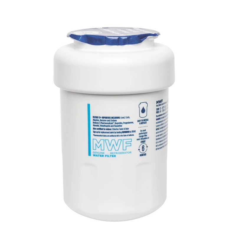 MWF фильтр для воды, картриджи для холодильника GE MWF SmartWater, MWFA, MWFP, GWF, GWFA, Kenmore 9991, 46-9991, HDX FMG-1, WFC1201