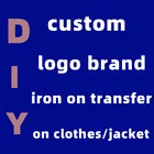 Нашивки с логотипом бренда, термоклейкие нашивки на одежду, термоклейкие нашивки для одежды, термоаппликация сделай сам