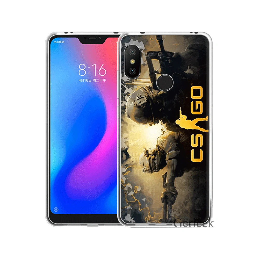 Desxz Counter Strike Cs Case For Xiaomi Mi 5 5S 6 8 Lite SE A1 5X A2 F1 9 MAX 3 Cover Hard Shell |