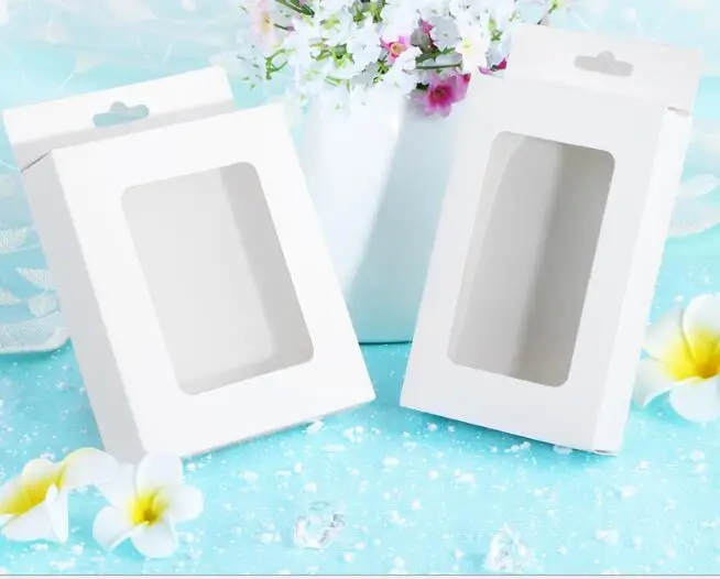 10 шт. белая бумажная коробка для украшений | Дом и сад