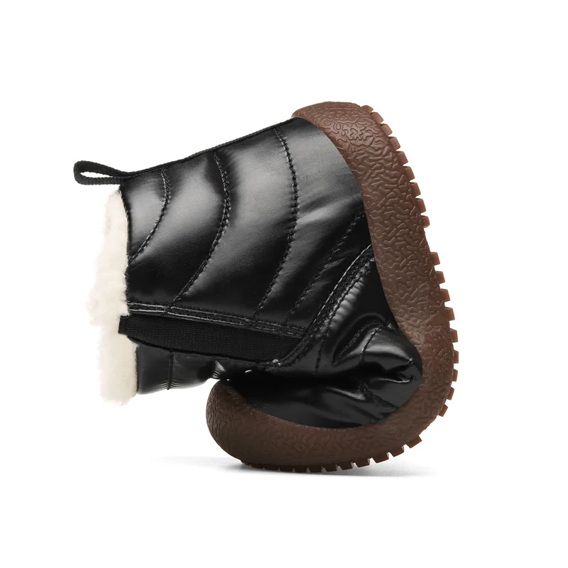 Зимние ботинки детские зимние плюшевые ботильоны с высоким берцем