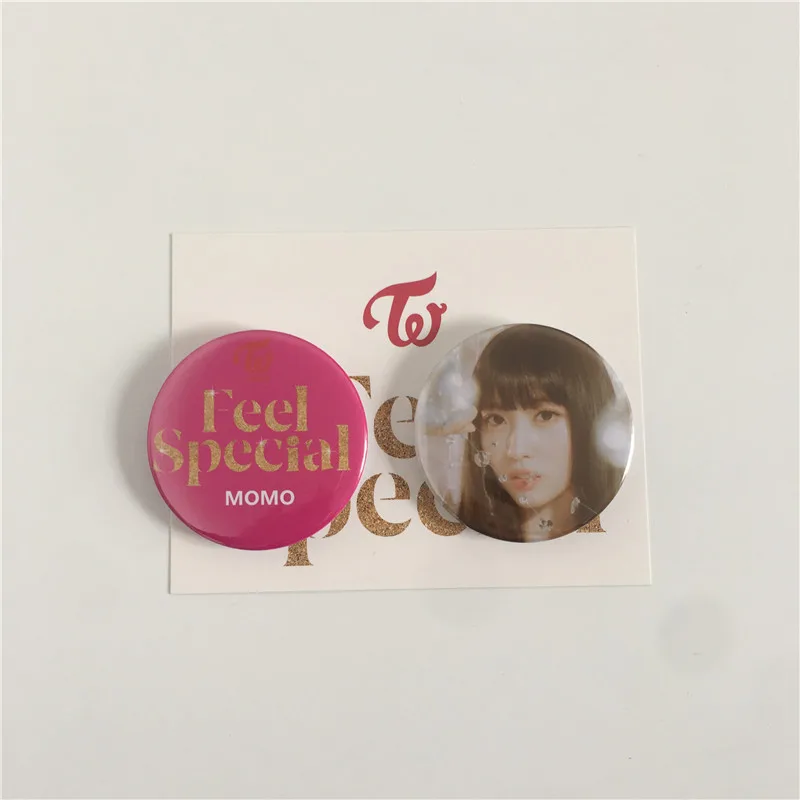 

2pcs/set Kpop Twice badge Feel Special Album Brooch HD photo High quality Kpop TWICE supplies
