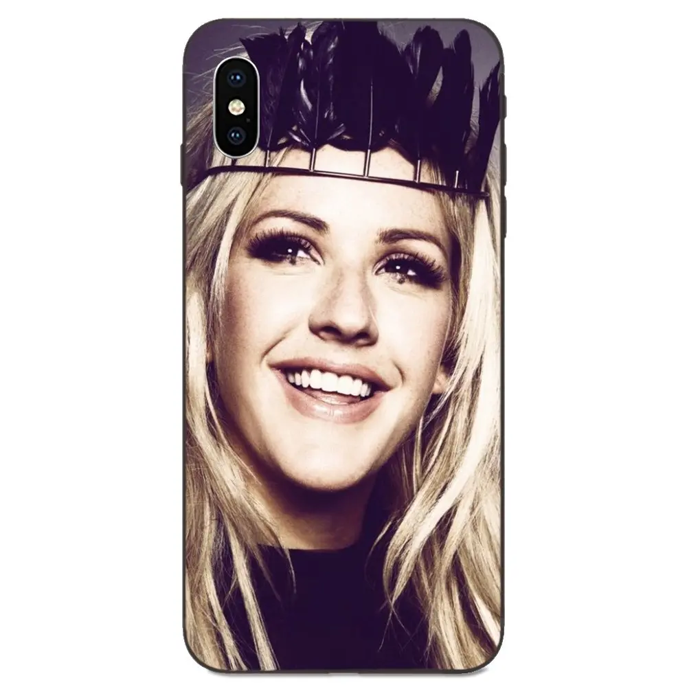 Ellie Goulding логотип художника для Apple iPhone 11 X XS Max XR Pro 4 4S 5 5S SE 6 6S 7 8 Plus Мягкий ТПУ
