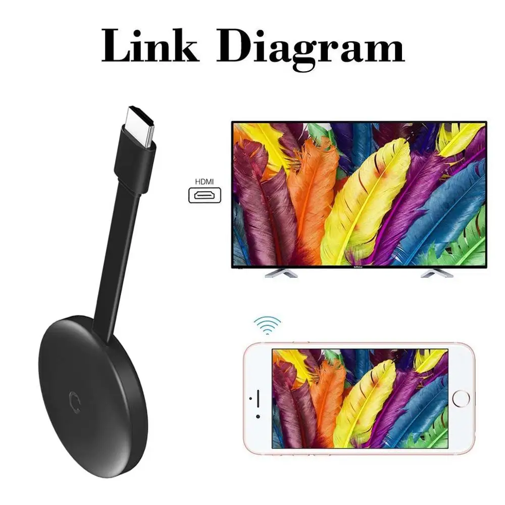 G12 TV Stick HDMI wireless WiFi Display Dongle Screen Mirroring 1080P for Android iOS for YouTube Netflix Google Chrome IMDB
G12 TV Stick HDMI wireless WiFi Display Dongle Screen Mirroring 1080P for Android iOS for YouTube Netflix Google Chrome IMDB