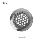 Вентиляционное отверстие из нержавеющей стали вентиляционная решетка круглые вентиляционные сетчатые отверстия