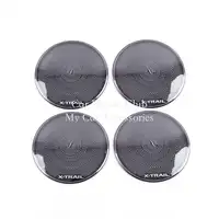 Stainless Steel Interior Door Speaker Horn Stereo Cover Frame Cover Audio Trims For Nissan X-Trail T32 2014-2020 Car Accessories