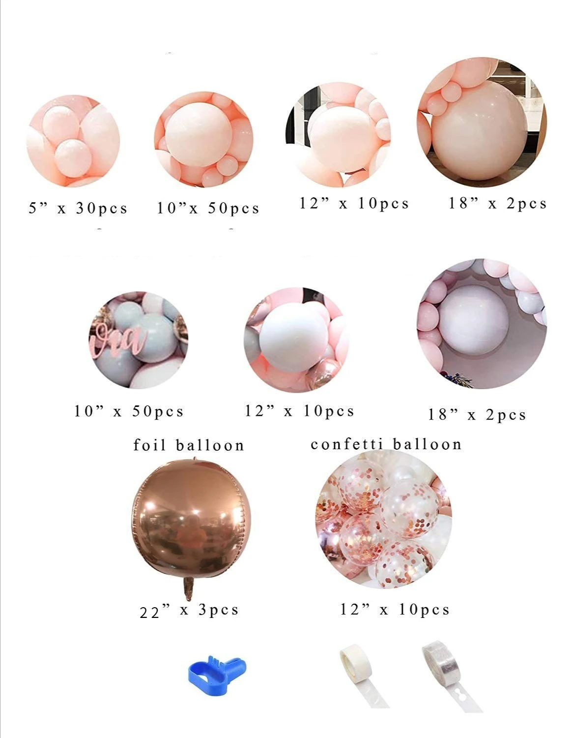 Макарон воздушный шар гирлянда АРОКА конфетти романтический свадьба малыш душ