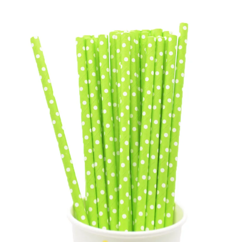 25pcs straws 25 шт. год радужные бумажные соломинки Рождество Дети питьевой соломки для дней рождения вечерние принадлежности Свадебные украшения - Цвет: 25pcs straws
