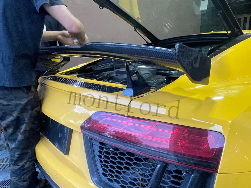Автомобильная модель R8 GT из углеродного волокна для Audi Wing 2007 2010 2014 20017 2018 2019 2020 + |