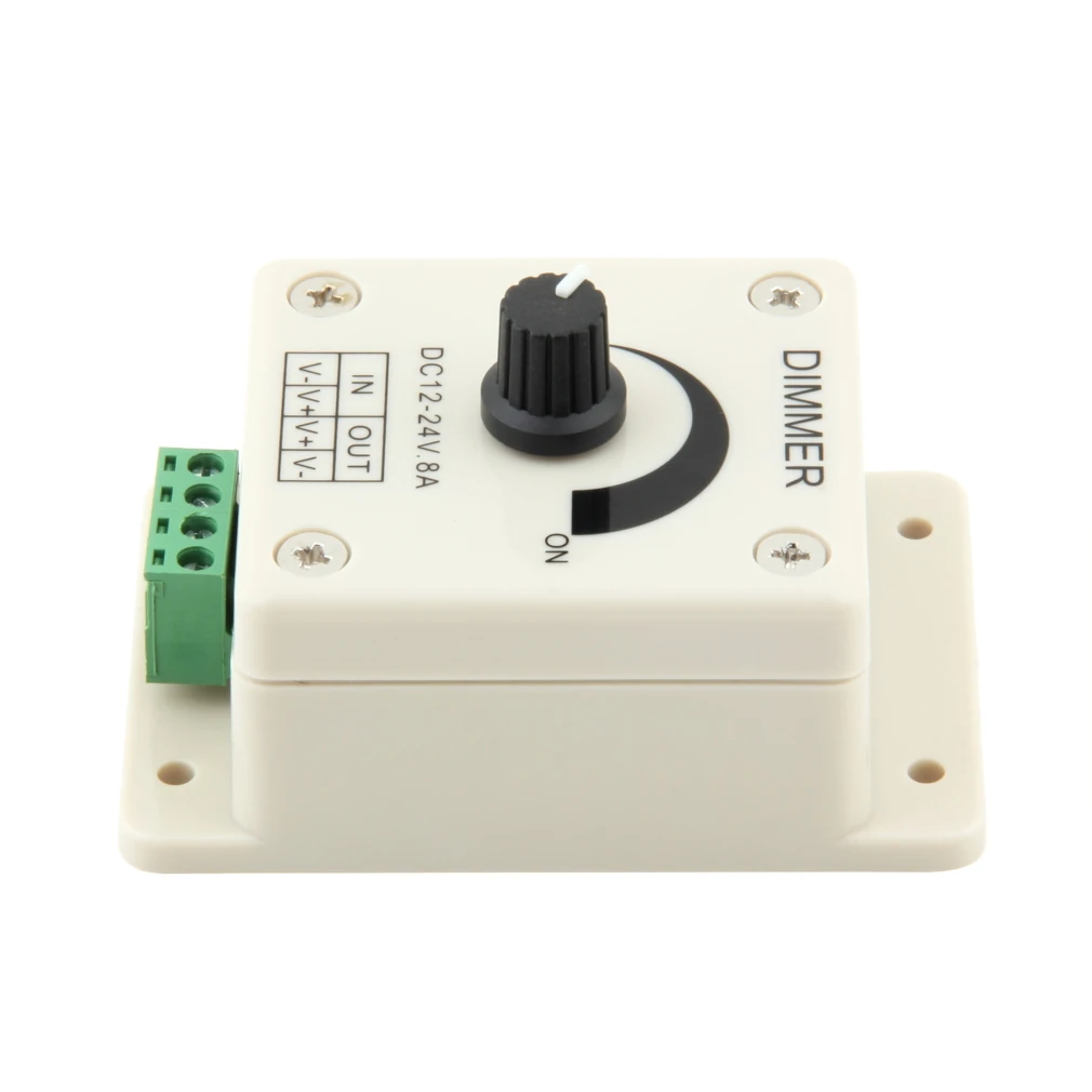 

12V 8A PIR Sensor LED Strip Light lamps Switch Dimmer Brightness Controller