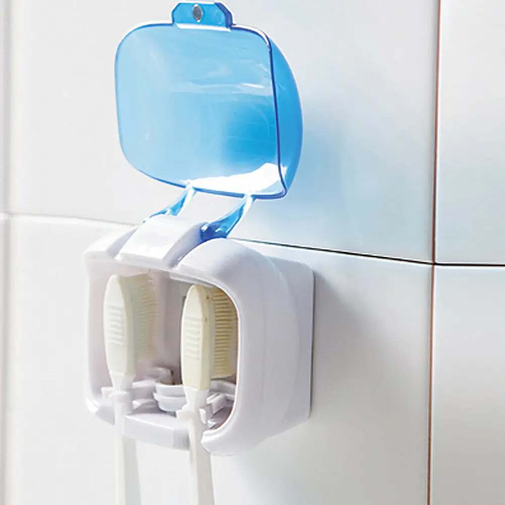 Стерилизатор для зубных щеток с УФ светильник настенный дезинфекционный бокс 2