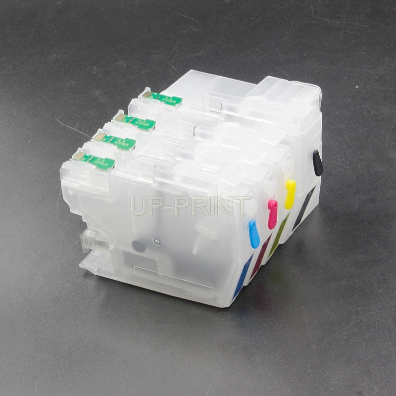 Новые горячие 1x LC3213 lc3211 Заправляемый картридж совместимый для Brother DCP-J772DW DCP-J774DW