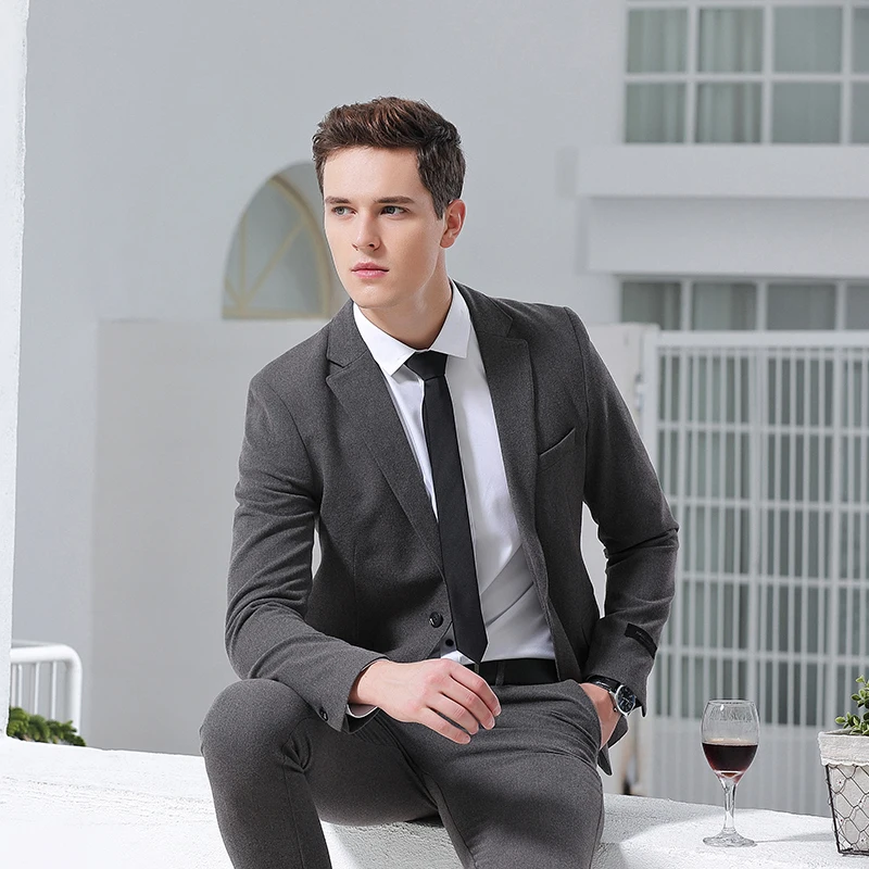 N &amp B мужской свадебный костюм деловая официальная вечеринка классические