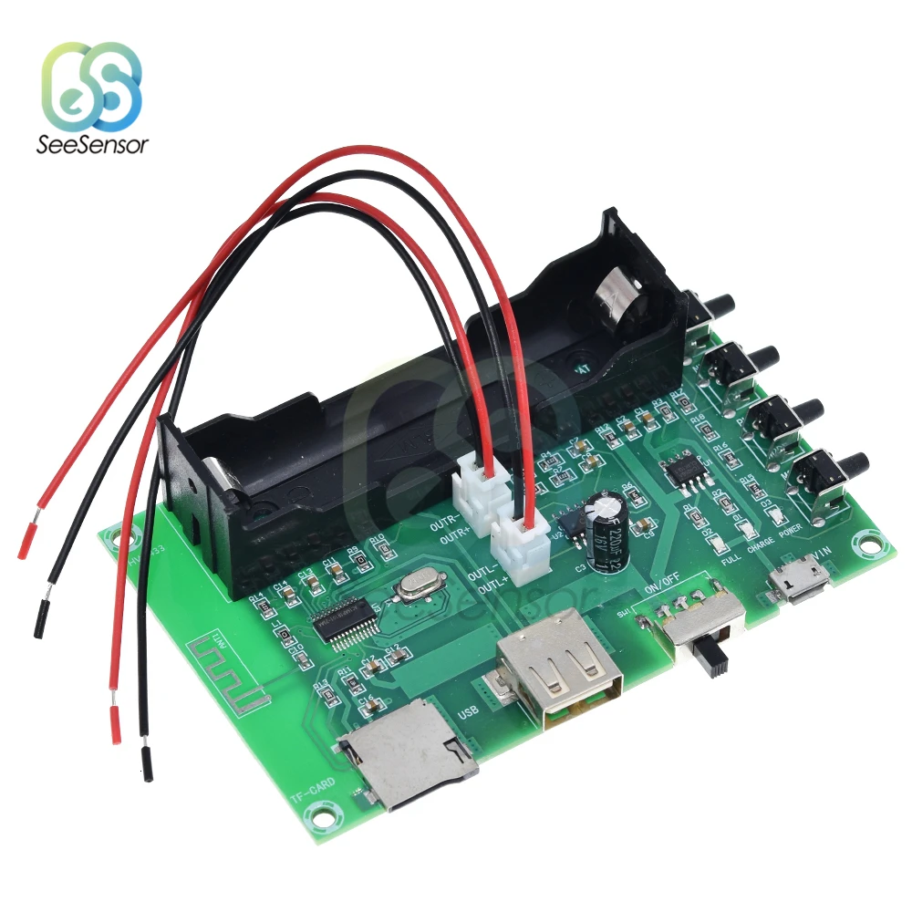 XH-A150 пам8403 усилитель звука Bluetooth плата двухканальная 5 Вт * 2 литиевая батарея