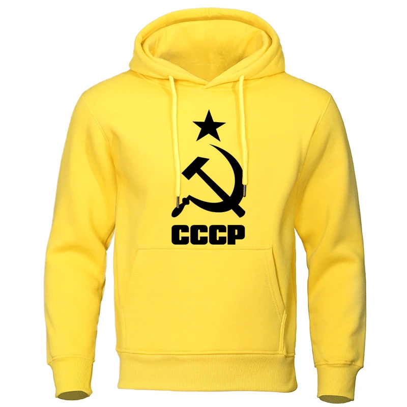 2019 Осенняя мужская одежда СССР русские мужские толстовки хлопковые Москва