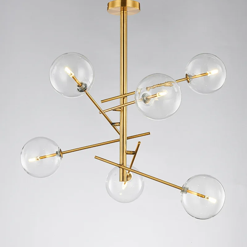 

Скандинавский хрустальный светильник, черная Подвесная лампа для столовой, в скандинавском стиле, украшение для дома, с вентилятором