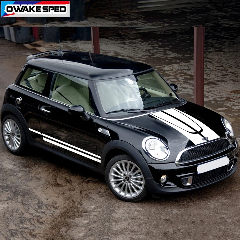 

Наклейка на капот автомобиля, Виниловая наклейка для MINI-Cooper S F55 F56 R55 R56 R60