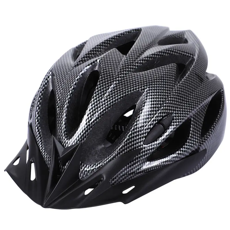 

Carbon Bicycle Helmet Bike Cycling Adult Adjustable Unisex Safety Helmet