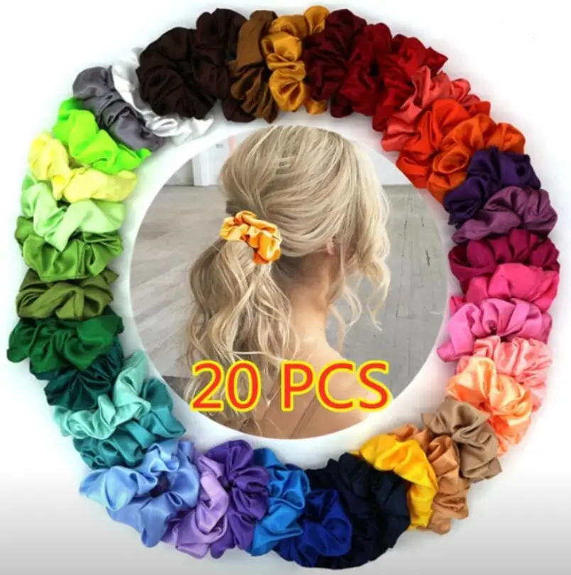 10/20/40 шт. бархатные резинки для волос | Красота и здоровье