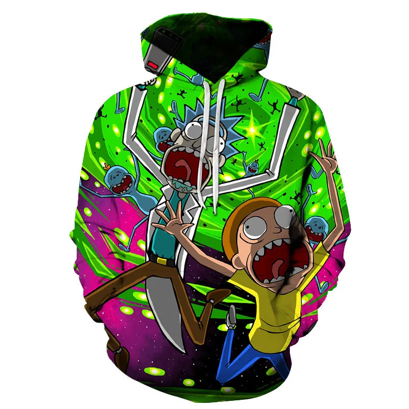 

2021 brand new hoodie casual pullover 3D digital printing men's fashion hooded jacket spring and autumn casual sweatshirt