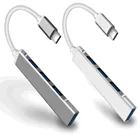 USB C-концентратор 3,0 Type C 3,1, 4 порта, мультиразветвитель, адаптер OTG для Lenovo, Xiaomi, Macbook Pro, 13, 15, Air Pro, компьютерные аксессуары для ПК